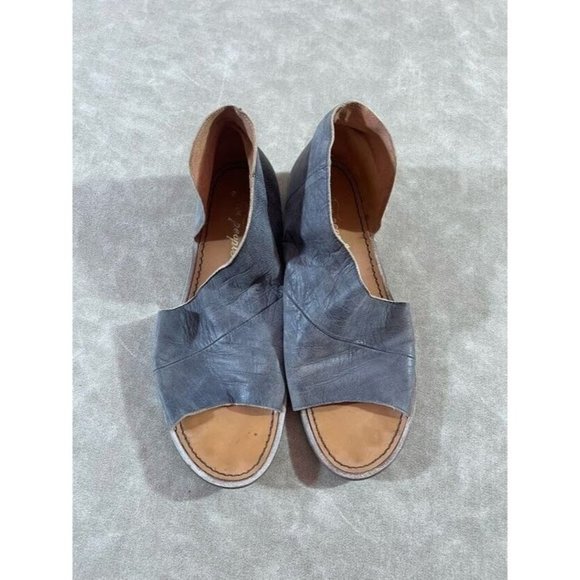 Free People Shoes - Free People Womens Mont Blanc Newport Sandals Dark Grey Slip On EU 40